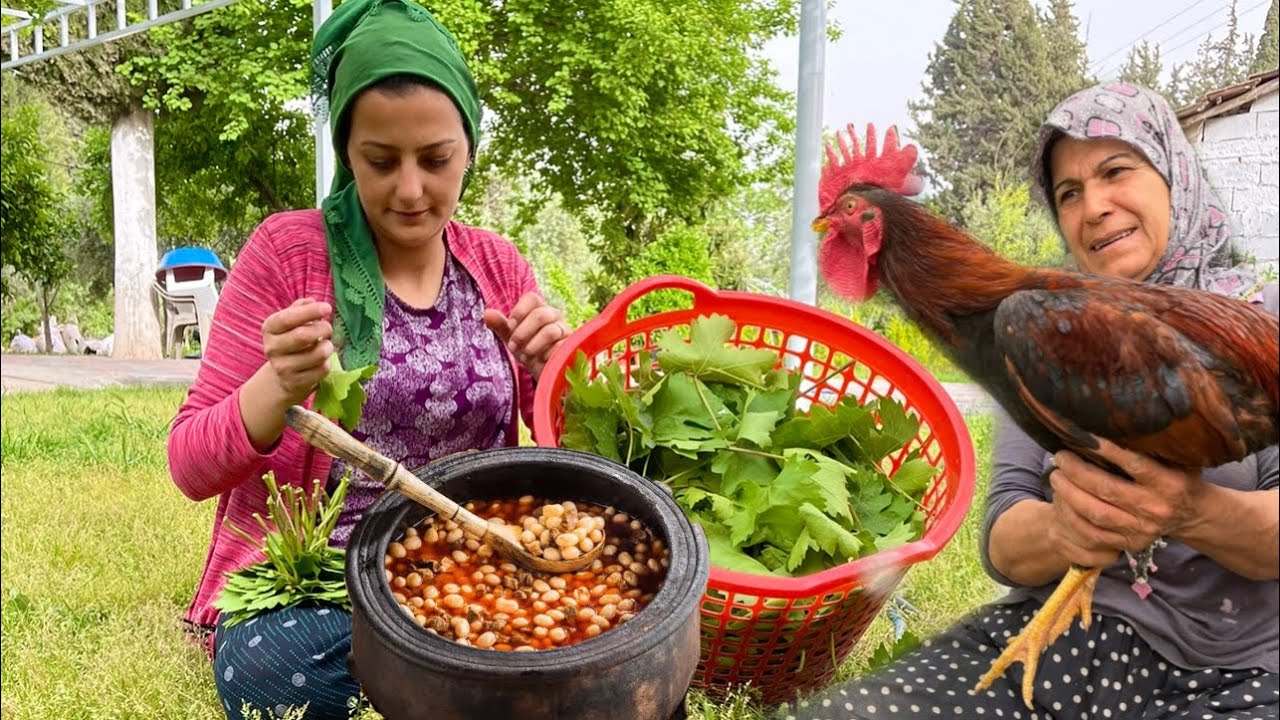 Vazgeçilmeyen Köy Yemeği | Köyde Kış Ayı Akşam Yemeği