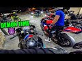 Fast superbikes takeover miami highways at night   ninja h2 fireblade m1000rr zx10r r1 r6