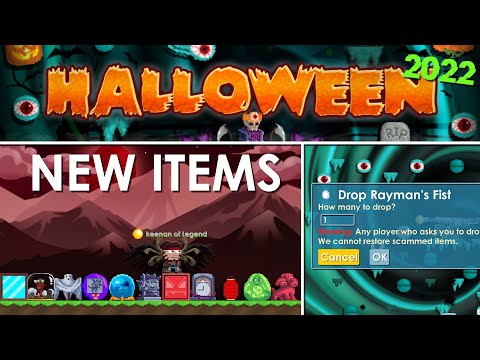 Growtopia - Halloween 2022 + All New Items!