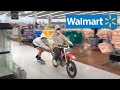 Dirt Bike Rides In WALMART - Buttery Vlogs Ep86