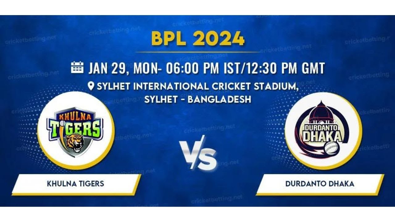 🔴 BPL Live: Durdanto Dhaka Vs Khulna Tigers – Match 14 | DD vs KHT Live | Bangladesh Premier League