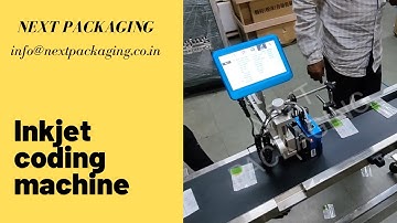 Batch Printing machine for shrink sleeve | TIJ inkjet coding machine, mrp date printing for sleeves