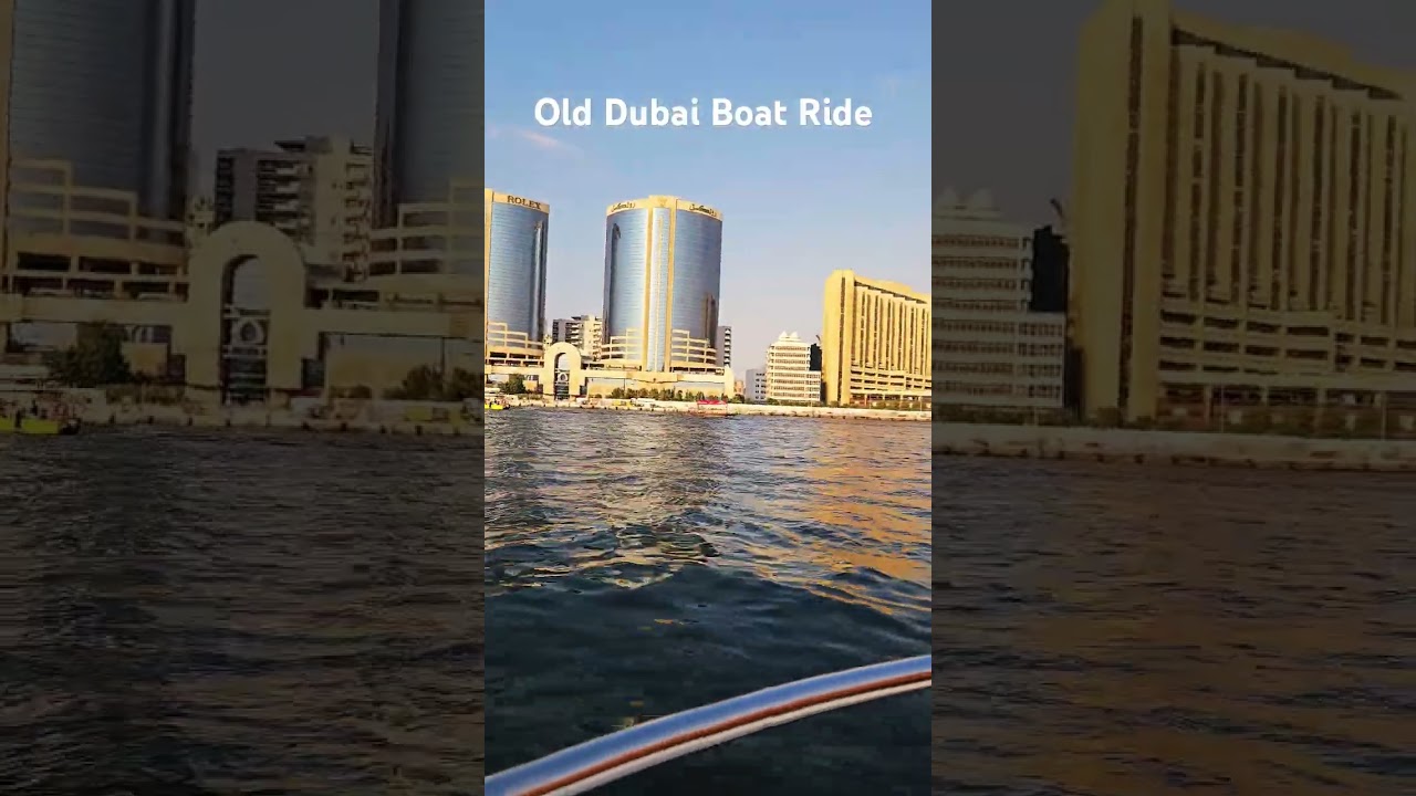 Diera Dubai Boat Ride 