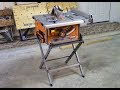 Ridgid Table Saw Stand Assembly
