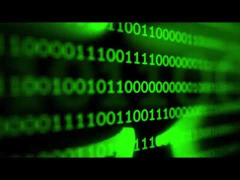 COMPUTER BINARY CODE...EFFECT VIDEO