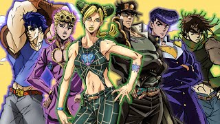 All JoJo Endings (Parts 1-6) Synced with Roundabout