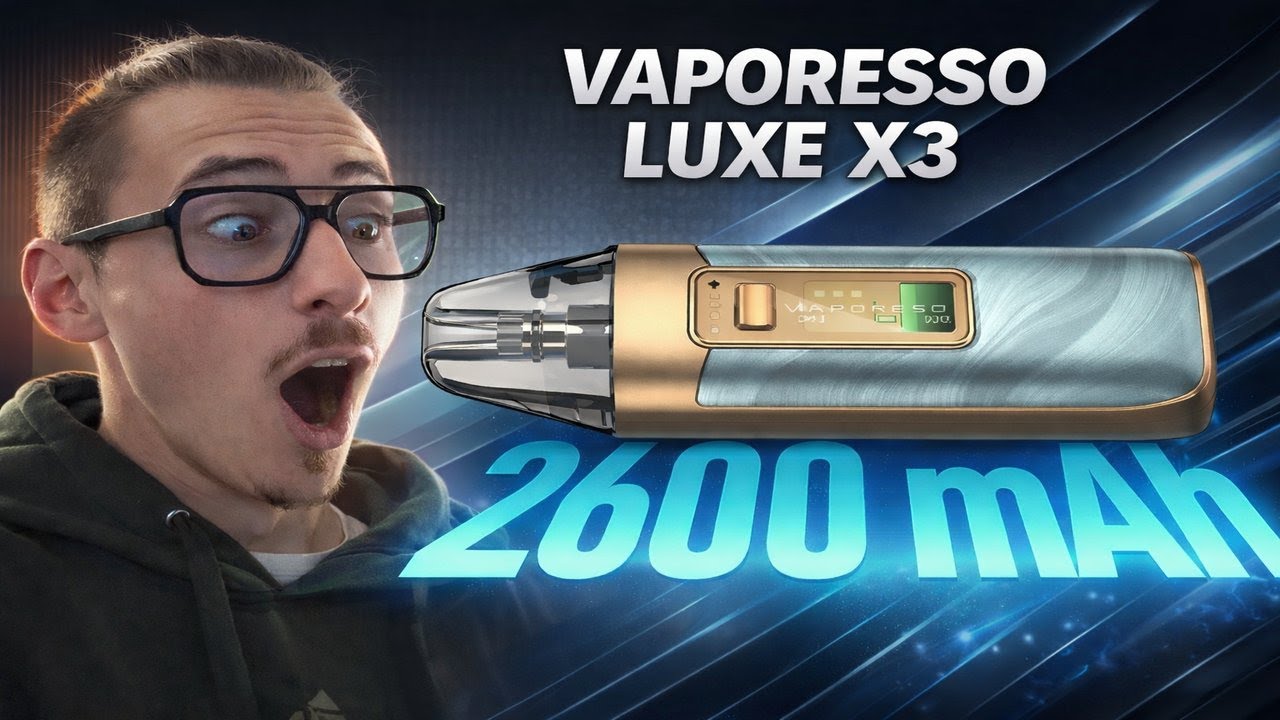 VAPORESSO LUXE X3 : ADATTA A TUTTI