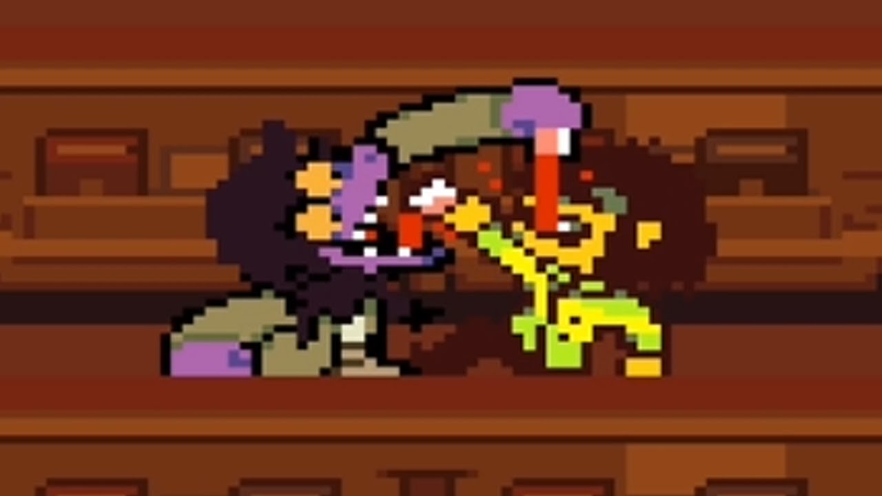 susie and kris from deltarune drinking juice in ch4 juice.jpg