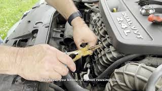 We Go work on a 2013 Chrysler 200 radiator fill neck