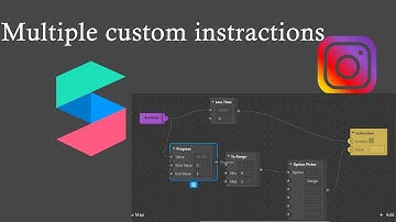 Multiple custom instructions in Spark Ar - Part 9. Пользовательские инструкции