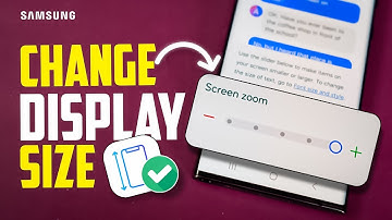 How to Change Display Size on Samsung Galaxy | Fix Screen Zoom & Font Size Easily!
