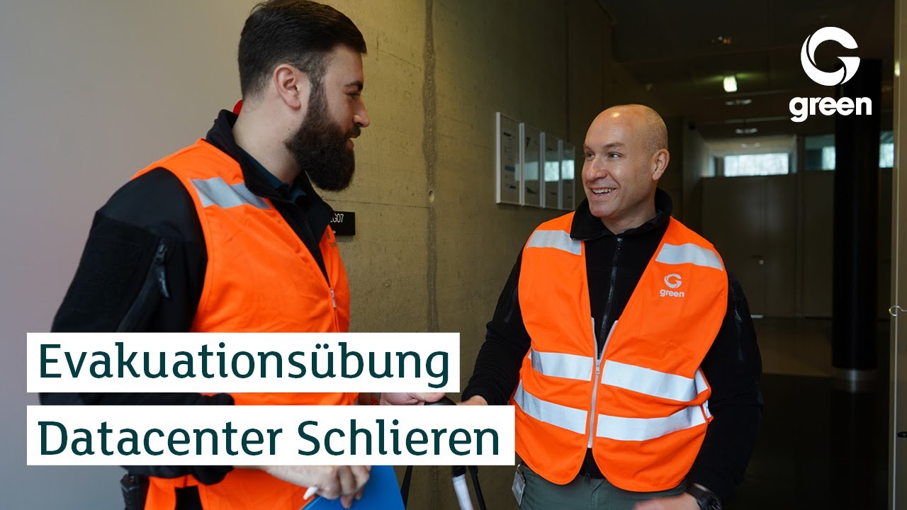 Green Datacenter Evakuationsübung