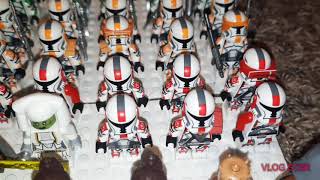 lego star wars old republic army, the republic! biggest old republic army!