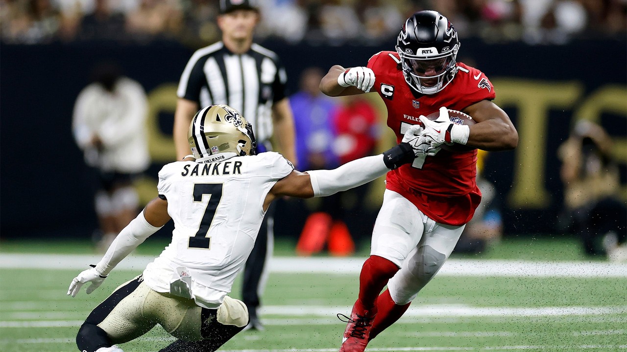 Bijan Robinson's best rushes from 147-yard, 2-TD game vs. Saints | Week 4