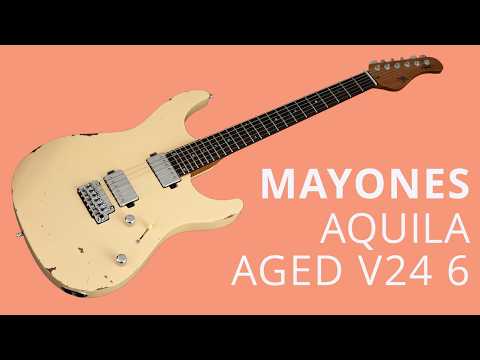 Mayones Aquila Aged V24 6 - NAMM 2026 | No Talking Demo - YouTube