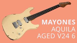 Mayones Aquila Aged V24 6 - NAMM 2026 | No Talking Demo