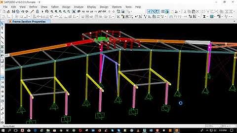 how to design sap2000 v16 steel structure