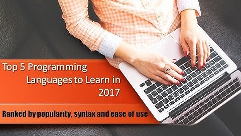 Top 5 programming languages to learn in 2017