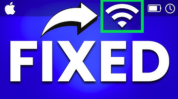 How To Fix Missing WiFi Icon on Mac (FAST & EASY)