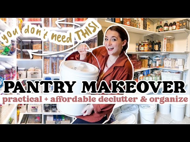 Perfect Pantry Organization — The Realistic Organizer