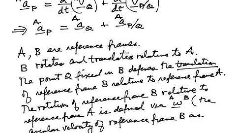 Lecture 8: Even More Examples of Kinematics in a Rotating and Translating Reference Frame