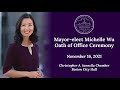 Text: Mayor Michelle Wu’s remarks at historic swearing-in ceremony