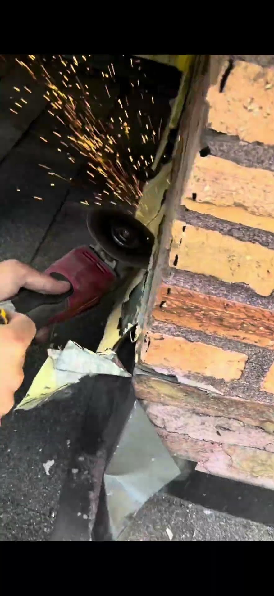 Chimney counter flashing, power wash, crown repair and cap install on a Portland, Oregon home
