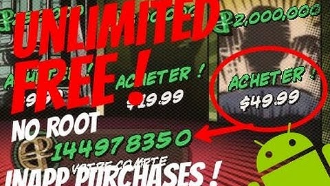 How to have free InApp purchases (NO ROOT) - Android hack for all games | (COD:BOZ)