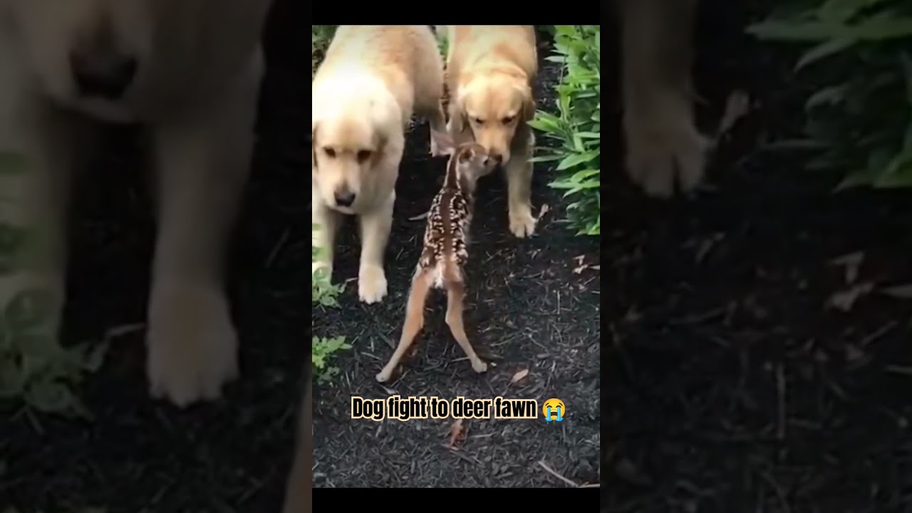 Dog Fight To Deer Fawn Dog Kill Deer Deer Fawn Scary shorts Dog Fight To Deer Fawn Dog Kill Deer Deer Fawn Scary shorts