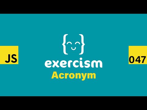 JavaScript on Exercism