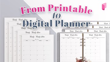 From Printable to Digital Planner