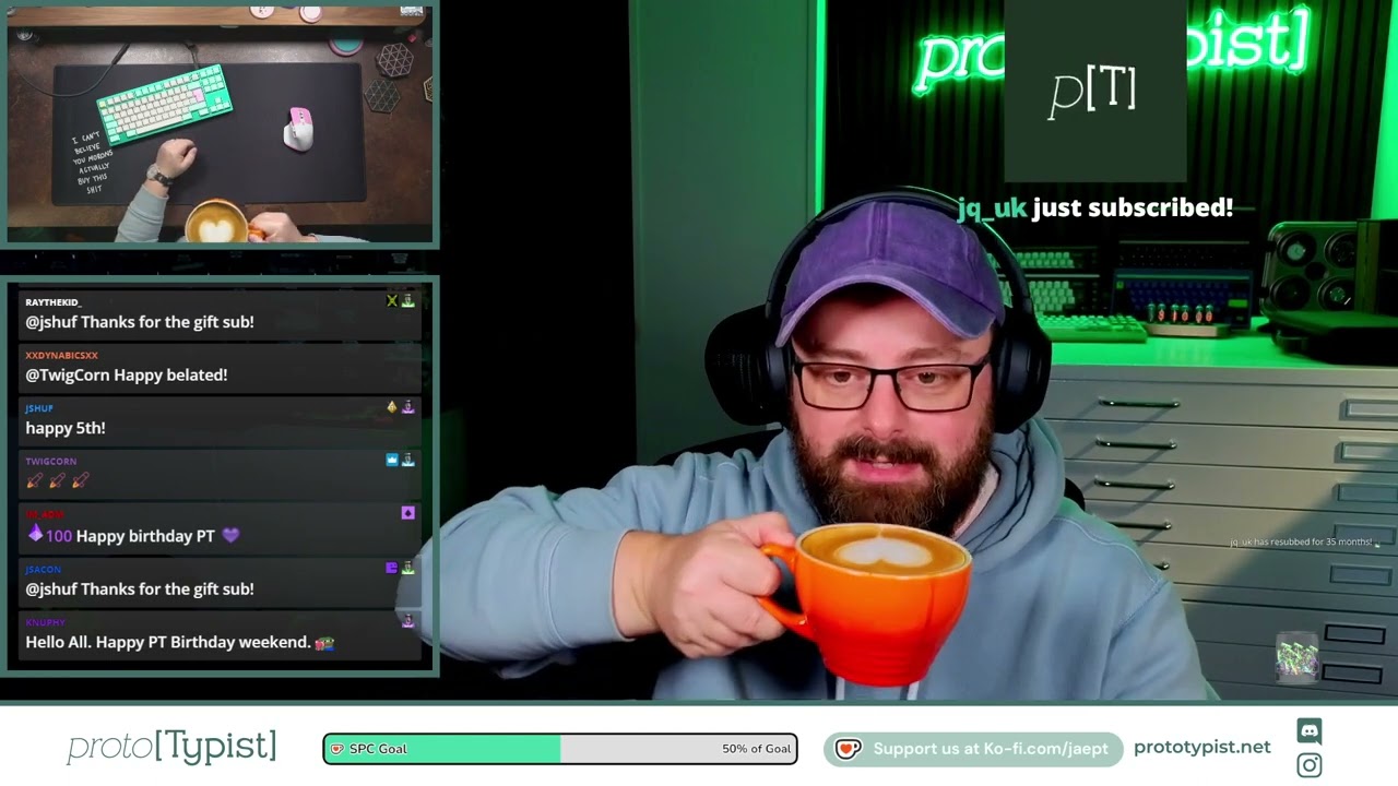 Prototypist Keyboards: It's our 5th Birthday!