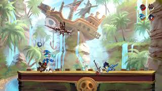 Double K.O. Game Ending Grenade Kill! Brawlhalla!