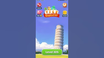 Tile Explorer Game Hard Level 305 #mindgames