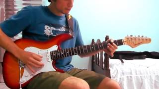 Deep Purple - Smoke On The Water Guitar Solo Cover