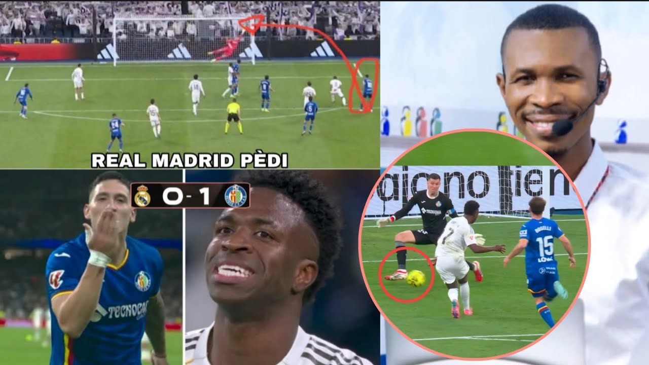 REAL MADRID 1-0 GETAFE VINICIUS KOUPAB SOU DEFÈT REAL MADRID, BARCELONE ALE KITE REAL DÈYÈ NÈT .
