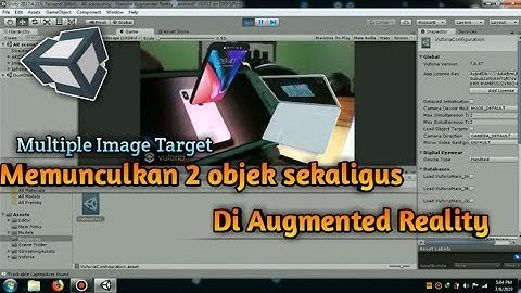 Tutorial membuat Multiple Image Target augmented reality unity engine-DevGameTutorial
