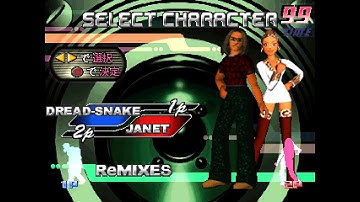 DDR 3rdMIX: 2ndReMIX-exclusive character designs