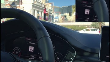 Audi V2I (Vehicle to Infrastructure) Traffic Light Information