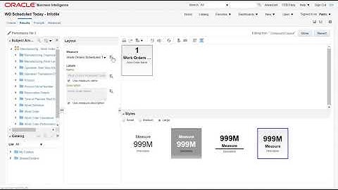 How to add OTBI infotiles to a landing page.