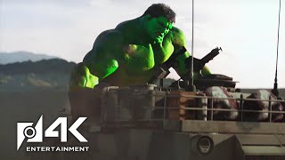 Hulk (2003): Hulk vs Tanks - Desert Fight