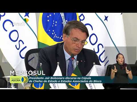 Presidente Jair Bolsonaro participa da LVI Cúpula de Chefes de Estado do Mercosul