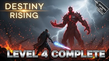 DESTINY RISING Level 4 Gameplay | The Battle of Shadows Begins #destinyrising #adventuregameplay 