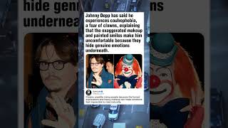 He said clown makeup feels disturbing because it completely hides real human emotion