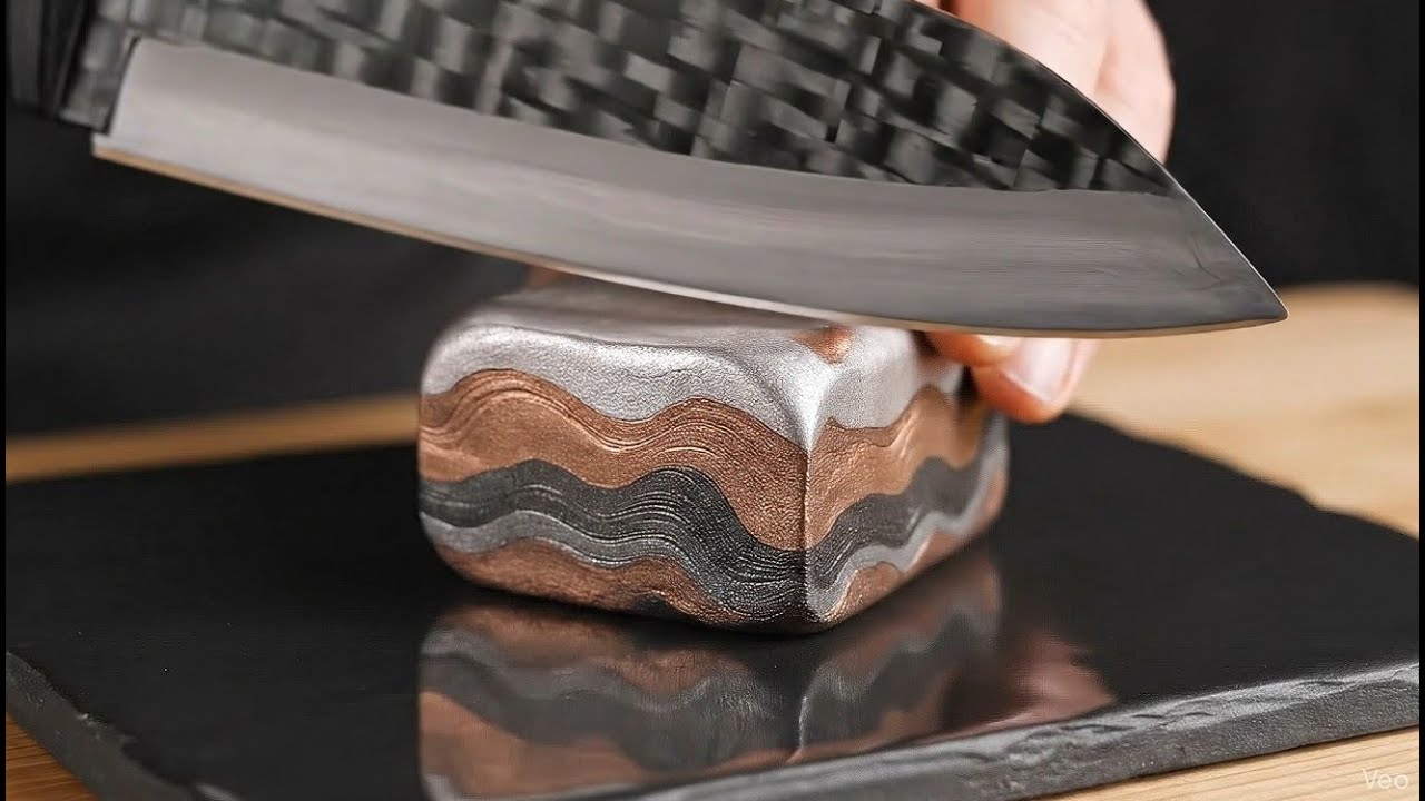 Satisfying Glass & Mineral Block Slices | ASMR Cutting Compilation (No Music) Part-2
