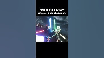 Why Anakin is the CHOSEN ONE #starwars #battlefront2 #anakinskywalker