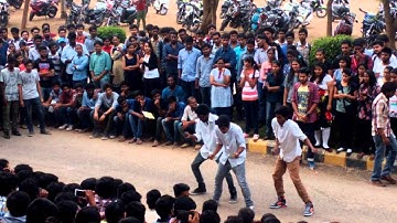 MVSREC samavarthan flash mob 2k16