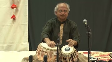 Pandit Yogesh Samsi - Tabla solo with Prathush on Sarangi