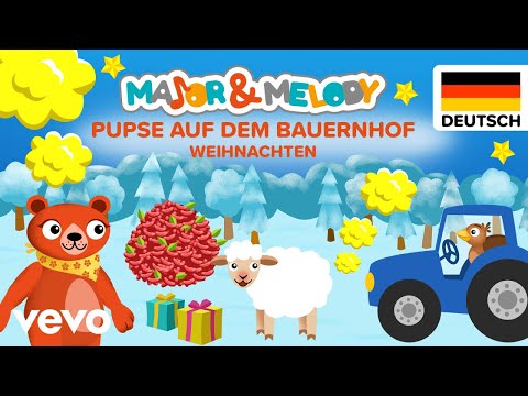 Major Melody Pupse Auf Dem Bauernhof Christmas Songs For Kids German 