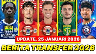 10 Berita Transfer Liga 1 2026 Resmi Kongolo Ke Persib Pattynama Gabung Persija Pemain Baru Arema